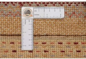 Tappeto Cromopura Geometrico Beige Rosso Mattone Corsia 79x249 Cm