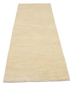 Tappeto Cromopura Tinta Unita Avorio Beige Corsia 76x232 Cm