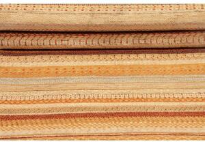 Tappeto Cromopura Geometrico Beige Rosso Mattone Corsia 79x249 Cm