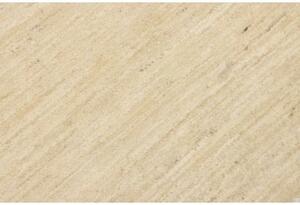 Tappeto Cromopura Tinta Unita Avorio Beige Corsia 76x232 Cm
