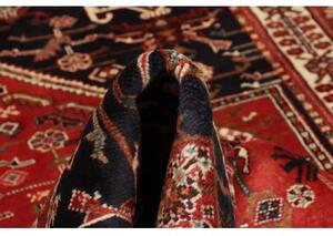 Tappeto Shiraz Stilizzato Rosso Blu Scuro 158x246 Cm