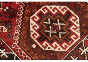 Tappeto Shiraz Fine Stilizzato Rosso Blu Scuro 157x230 Cm