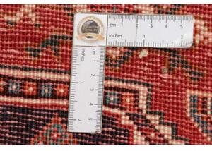 Tappeto Shiraz Stilizzato Rosso Blu Scuro 158x246 Cm