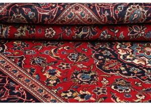 Tappeto Ardakan Medaglione Floreale Rosso Blu Scuro 197x297 Cm