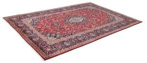 Tappeto Ardakan Medaglione Floreale Rosso Blu Scuro 197x297 Cm