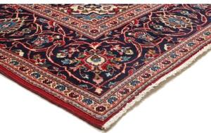 Tappeto Ardakan Medaglione Floreale Rosso Blu Scuro 197x297 Cm