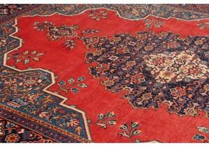Tappeto Wiss Medaglione Floreale Rosso Blu 270x380 Cm
