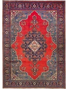 Tappeto Wiss Medaglione Floreale Rosso Blu 270x380 Cm