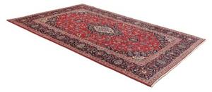 Tappeto Ardakan Medaglione Floreale Rosso Blu Scuro 197x297 Cm