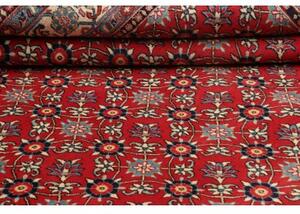 Tappeto Varamin Stilizzato Rosso Blu 293x388 Cm
