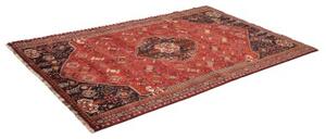 Tappeto Shiraz Fine Stilizzato Rosso Blu Notte 160x255 Cm