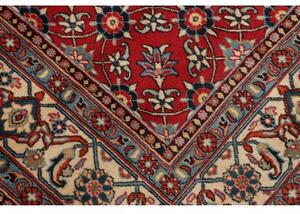 Tappeto Varamin Stilizzato Rosso Blu 293x388 Cm