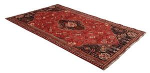 Tappeto Shiraz Fine Stilizzato Rosso Blu Notte 160x255 Cm