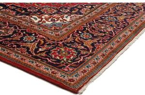 Tappeto Ardakan Medaglione Floreale Rosso Blu Scuro 198x310 Cm