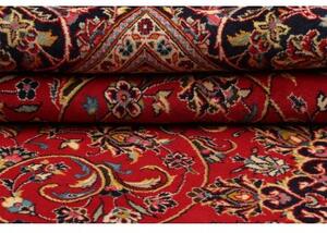 Tappeto Ardakan Medaglione Floreale Rosso Blu Scuro 196x327 Cm