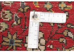 Tappeto Tabriz Medaglione Floreale Rosso Blu Scuro 200x296 Cm
