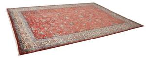Tappeto Sarough Floreale Rosso Avorio 270x390 Cm