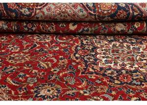 Tappeto Ardakan Medaglione Floreale Rosso Blu Scuro 240x360 Cm