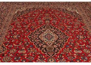 Tappeto Ardakan Medaglione Floreale Rosso Blu Scuro 266x370 Cm