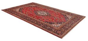 Tappeto Ardakan Medaglione Floreale Rosso Blu Scuro 198x310 Cm