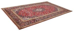 Tappeto Ardakan Medaglione Floreale Rosso Blu Scuro 197x313 Cm