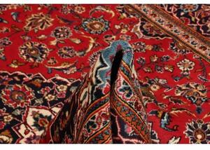 Tappeto Ardakan Medaglione Floreale Rosso Blu Scuro 198x310 Cm