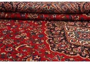 Tappeto Ardakan Medaglione Floreale Rosso Blu Scuro 266x370 Cm