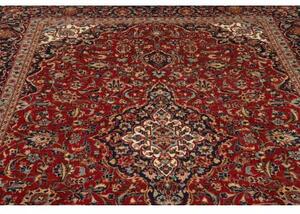 Tappeto Ardakan Medaglione Floreale Rosso Blu Scuro 240x360 Cm