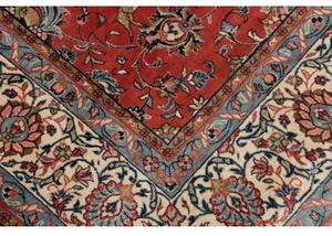 Tappeto Sarough Floreale Rosso Avorio 270x390 Cm