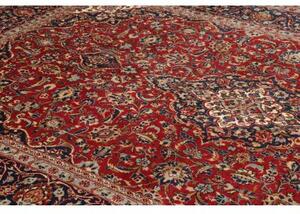 Tappeto Ardakan Medaglione Floreale Rosso Blu Scuro 240x360 Cm