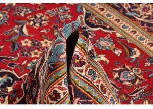 Tappeto Ardakan Medaglione Floreale Rosso Blu Scuro 197x313 Cm