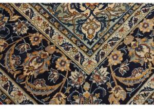 Tappeto Nadjafabad Medaglione Floreale Rosso Blu Scuro 300x390 Cm