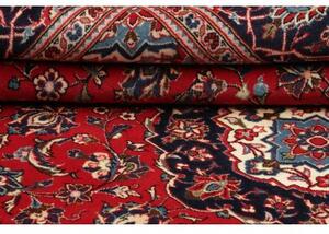 Tappeto Ardakan Medaglione Floreale Rosso Blu Scuro 200x296 Cm