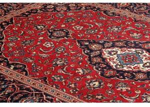 Tappeto Ardakan Medaglione Floreale Rosso Blu Scuro 200x296 Cm