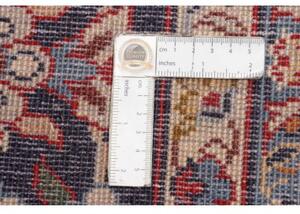 Tappeto Nadjafabad Medaglione Floreale Rosso Blu Scuro 268x390 Cm