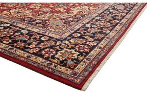 Tappeto Nadjafabad Medaglione Floreale Rosso Blu Scuro 268x390 Cm