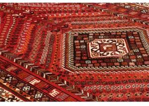 Tappeto Shiraz Stilizzato Rosso Blu Scuro 180x295 Cm