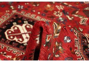 Tappeto Shiraz Stilizzato Rosso Mattone Blu Scuro 172x260 Cm