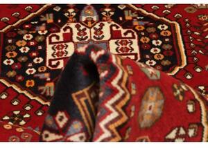 Tappeto Shiraz Stilizzato Rosso Blu Scuro 188x290 Cm