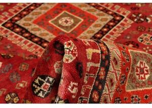 Tappeto Shiraz Stilizzato Rosso Avorio 160x270 Cm