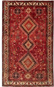Tappeto Shiraz Stilizzato Rosso Avorio 160x270 Cm