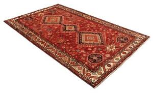 Tappeto Shiraz Stilizzato Rosso Avorio 160x270 Cm