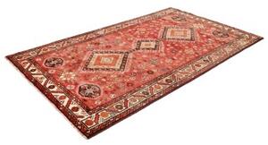 Tappeto Shiraz Stilizzato Rosso Avorio 160x270 Cm