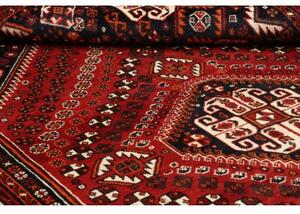 Tappeto Shiraz Stilizzato Rosso Blu Scuro 160x250 Cm