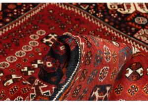 Tappeto Shiraz Stilizzato Rosso Blu Scuro 160x250 Cm
