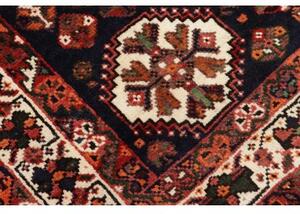 Tappeto Shiraz Geometrico Rosso Blu Scuro 160x258 Cm