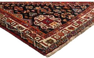 Tappeto Shiraz Stilizzato Rosso Blu Scuro 180x283 Cm