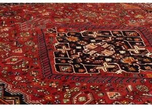 Tappeto Shiraz Stilizzato Rosso Blu Scuro 180x283 Cm