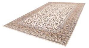 Tappeto Kashan Floreale Avorio Beige 258x367 Cm