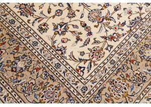Tappeto Kashan Floreale Avorio Beige 258x367 Cm
